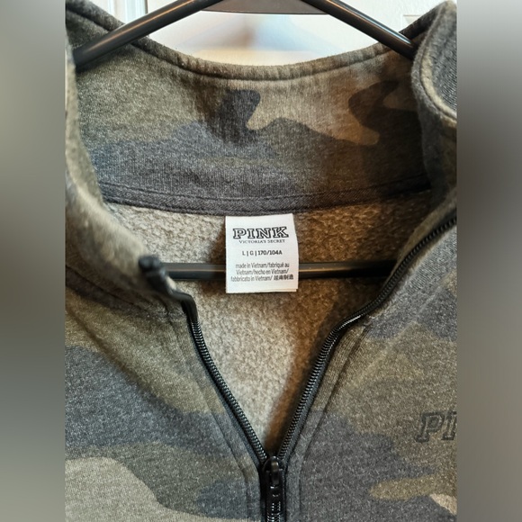 Pink camp half zip - Picture 2 of 2